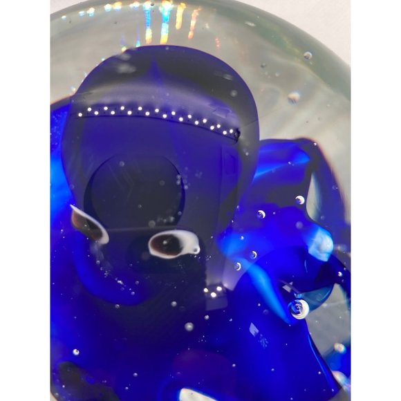 Unique Adorable Blue Octopus Paperweight - Picture 10 of 10